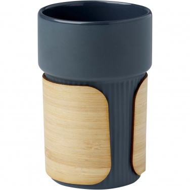 Logotrade promotional merchandise picture of: Tumbler Fika 340 ml with bamboo sleeve