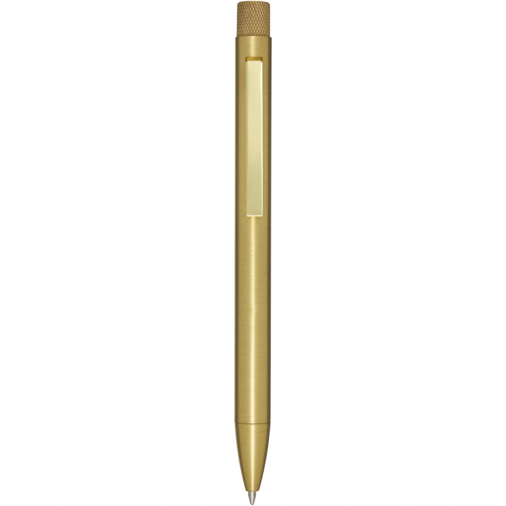 Logo trade promotional products picture of: Beatriz recycled brass ballpoint pen