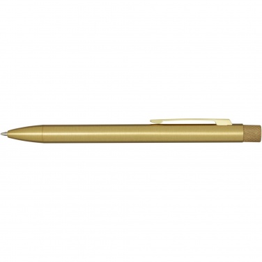 Logo trade promotional gifts image of: Beatriz recycled brass ballpoint pen