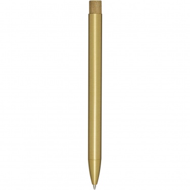 Logo trade promotional merchandise image of: Beatriz recycled brass ballpoint pen