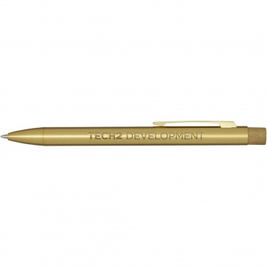 Logo trade corporate gifts picture of: Beatriz recycled brass ballpoint pen