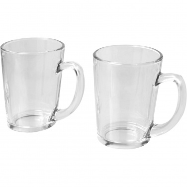 Logo trade promotional giveaways image of: Zeni 2-piece tea glass set