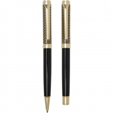 Logo trade promotional gift photo of: Legato ballpoint and rollerball pen set