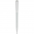 Martha recycled plastic ballpoint pen, White