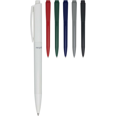 Logo trade promotional items picture of: Martha recycled plastic ballpoint pen