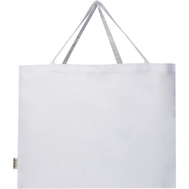 Logotrade advertising product picture of: Odessa 220 g/m² GRS recycled cotton large tote bag