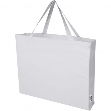 Logotrade business gift image of: Odessa 220 g/m² GRS recycled cotton large tote bag