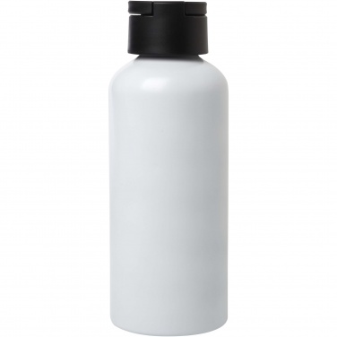 Logotrade corporate gift image of: Trinity 600 ml RCS certified recycled aluminium water bottle with RPET lid