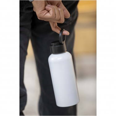 Logotrade corporate gift picture of: Trinity 600 ml RCS certified recycled aluminium water bottle with RPET lid