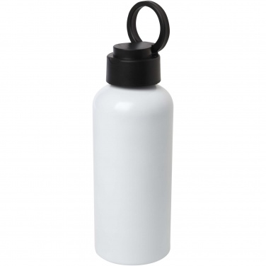 Logo trade business gifts image of: Trinity 600 ml RCS certified recycled aluminium water bottle with RPET lid