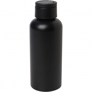 Logo trade promotional gifts picture of: Trinity 600 ml RCS certified recycled aluminium water bottle with RPET lid