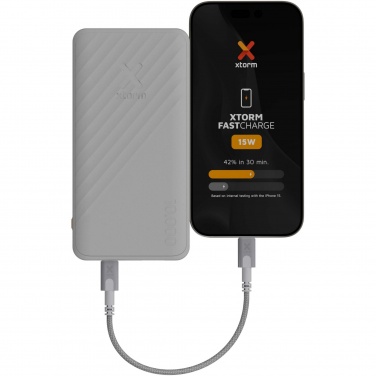 Logo trade promotional giveaway photo of: Xtorm XG210 Go2 15W 10.000 mAh fast charge power bank