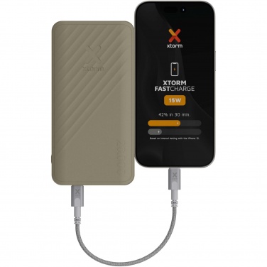 Logo trade promotional giveaway photo of: Xtorm XG220 Go2 15W 20.000 mAh fast charge power bank 