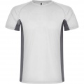 Shanghai short sleeve men's sports t-shirt, White / Dark Lead