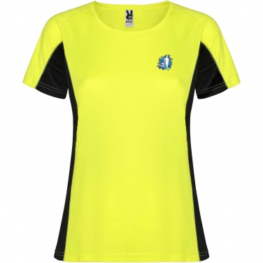 Logo trade promotional giveaway photo of: Shanghai short sleeve women's sports t-shirt