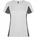 Shanghai short sleeve women's sports t-shirt, White / Dark Lead