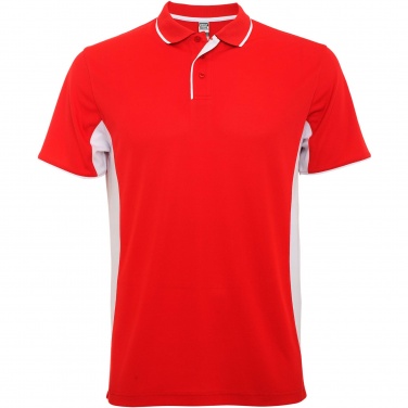 Logo trade promotional giveaways picture of: Montmelo short sleeve unisex sports polo