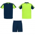 Juve unisex sports set, Fluor Green / Navy Blue