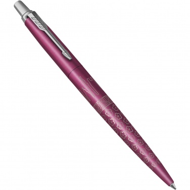 Logotrade promotional product picture of: Parker Jotter SE Global Icons colour trim ballpoint pen