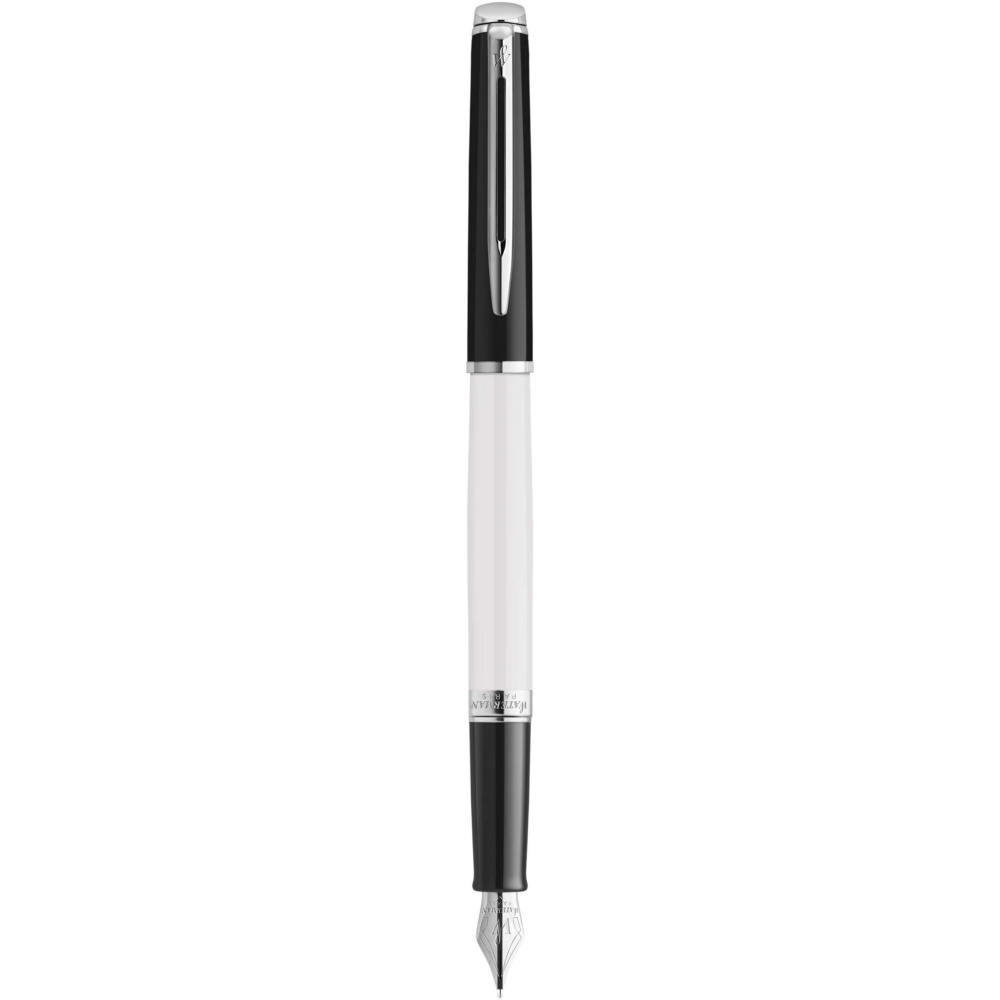 Logotrade promotional merchandise picture of: Hemisphere colour blocking fountain pen with palladium trim