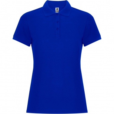 Logo trade business gifts image of: Pegaso Premium short sleeve women's polo