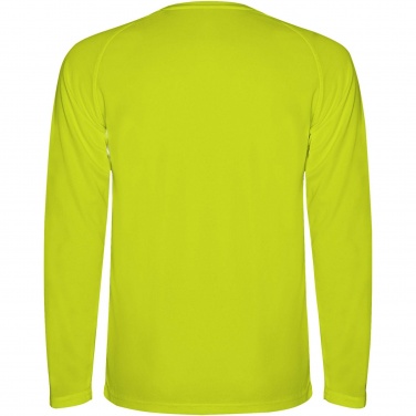 Logo trade promotional items image of: Montecarlo long sleeve kids sports t-shirt