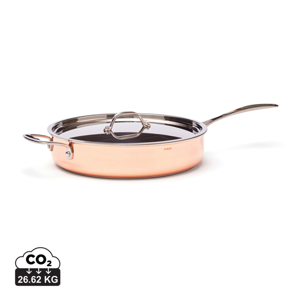 Logo trade advertising products picture of: VINGA Baron copper sauté pan