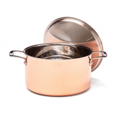 Logotrade advertising product picture of: VINGA Baron copper saucepan