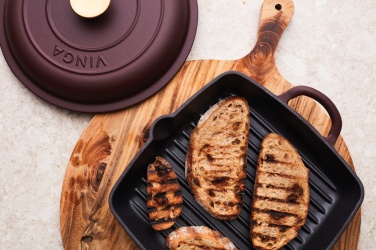 Logo trade promotional items image of: VINGA Monte enamelled grill pan