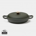 VINGA Monte enameled cast iron sauté pan, green