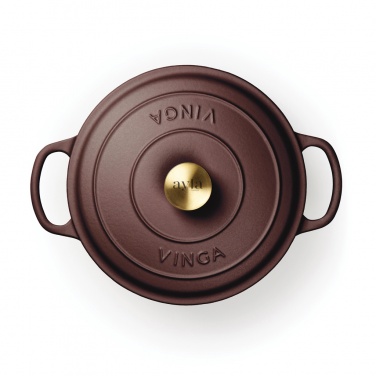 Logo trade promotional merchandise picture of: VINGA Monte enameled cast iron pot 5.5L