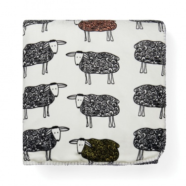 Logo trade promotional gift photo of: VINGA Sheep GRS recycled PET pile blanket