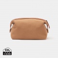 VINGA Sloane toiletry bag RCS recycled polyester, brown