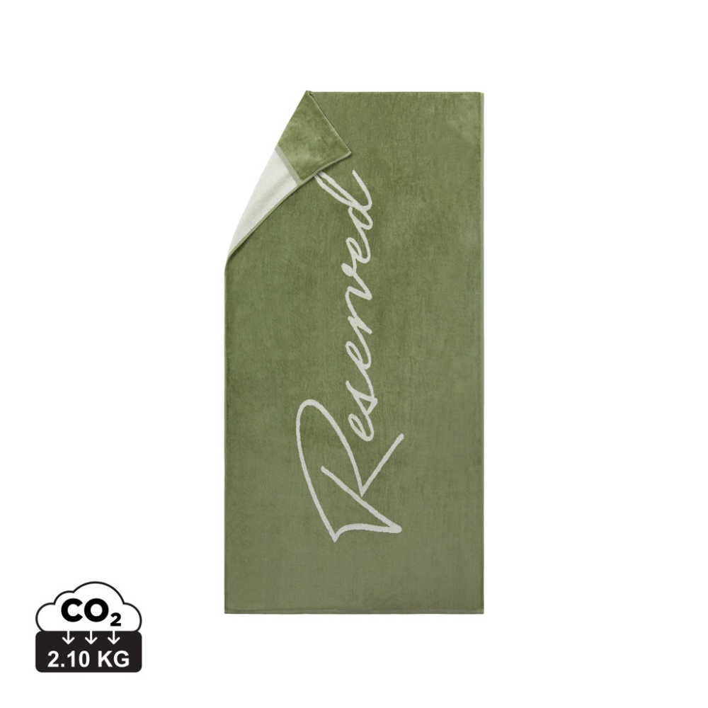 Logotrade promotional item image of: Vinga Lounge chair towel