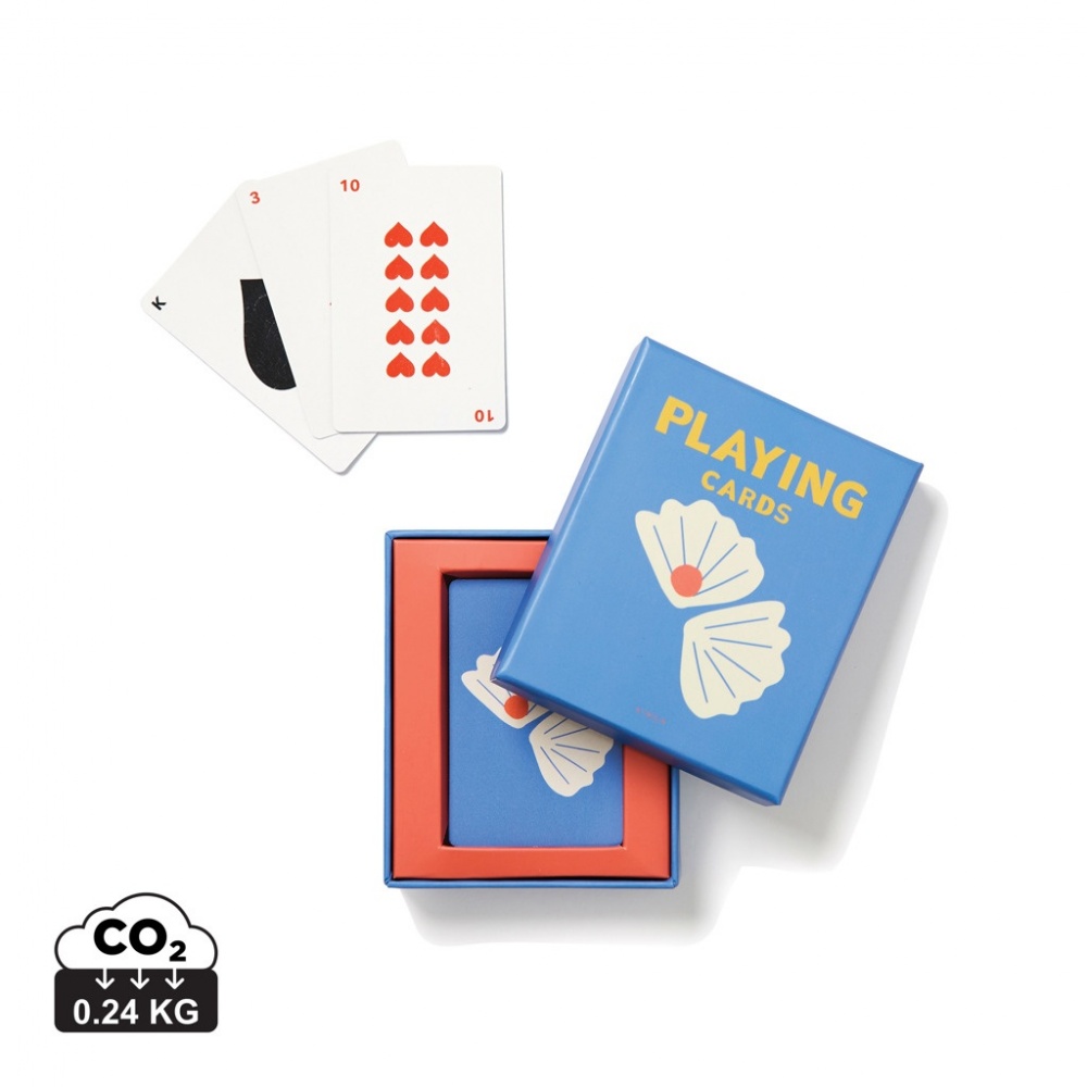 Logo trade promotional items image of: VINGA Playing cards coffee table edt.