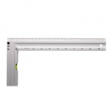 Logo trade promotional products image of: Ruler with level