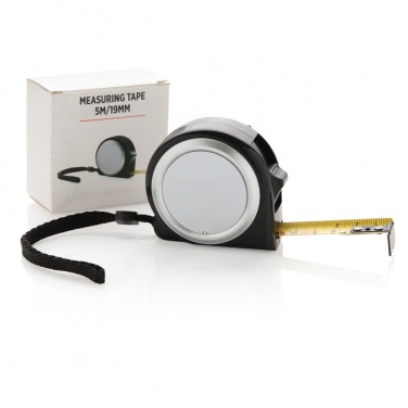 Logo trade promotional merchandise photo of: Measuring tape - 5m/19mm