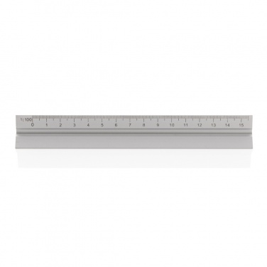 Logotrade promotional items photo of: 15cm. Aluminum triangular ruler