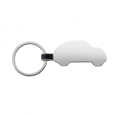 Logotrade promotional giveaway picture of: RCS recycled zinc alloy car keyring