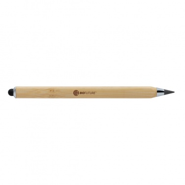 Logo trade promotional items picture of: Eon bamboo infinity multitasking pen