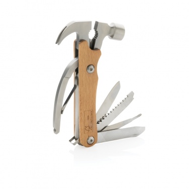 Logotrade promotional giveaway picture of: Wooden multi-tool hammer