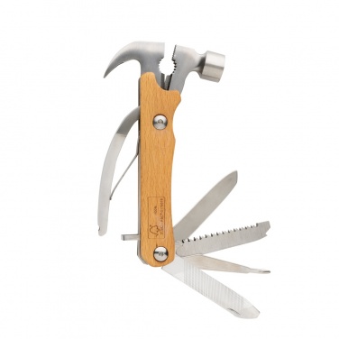 Logo trade promotional products picture of: Wooden multi-tool hammer