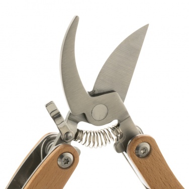 Logo trade business gifts image of: Wooden garden multi-tool