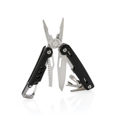 Logotrade promotional product picture of: Solid multitool with carabiner