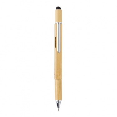 Logotrade promotional giveaway picture of: Bamboo 5-in-1 toolpen