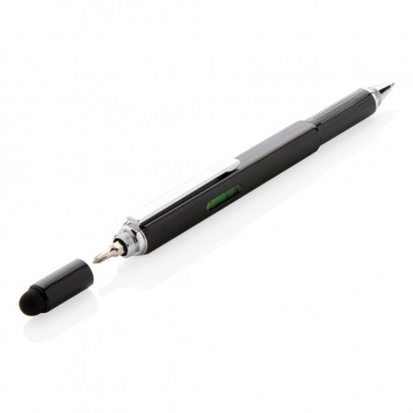 Logotrade promotional product picture of: 5-in-1 aluminium toolpen