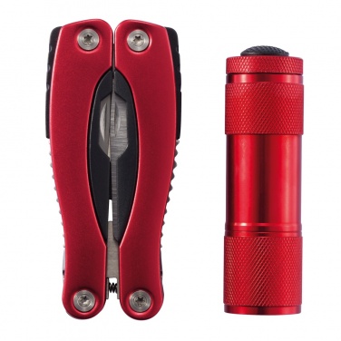 Logotrade promotional products photo of: Multitool and torch set