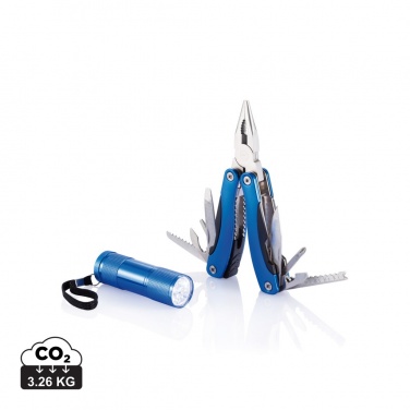 Logotrade advertising products photo of: Multitool and torch set