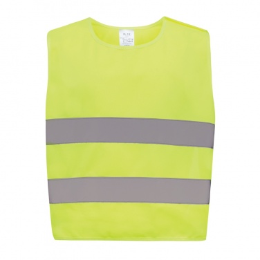 Logo trade corporate gift photo of: GRS recycled PET high-visibility safety vest 3-6 years