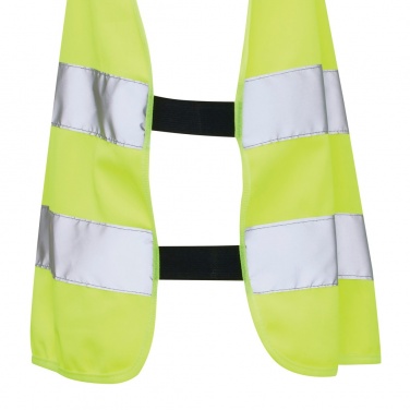 Logo trade promotional merchandise picture of: GRS recycled PET high-visibility safety vest 3-6 years